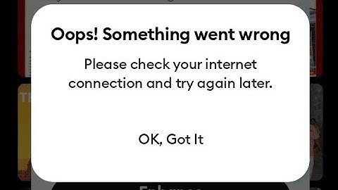 Fix Oops! Something went wrong Please check your internet connection and try again later  Remini  ai