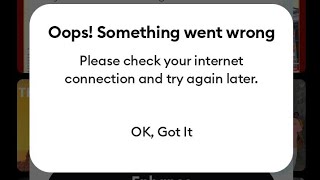 Fix Oops! Something went wrong Please check your internet connection and try again later  Remini  ai