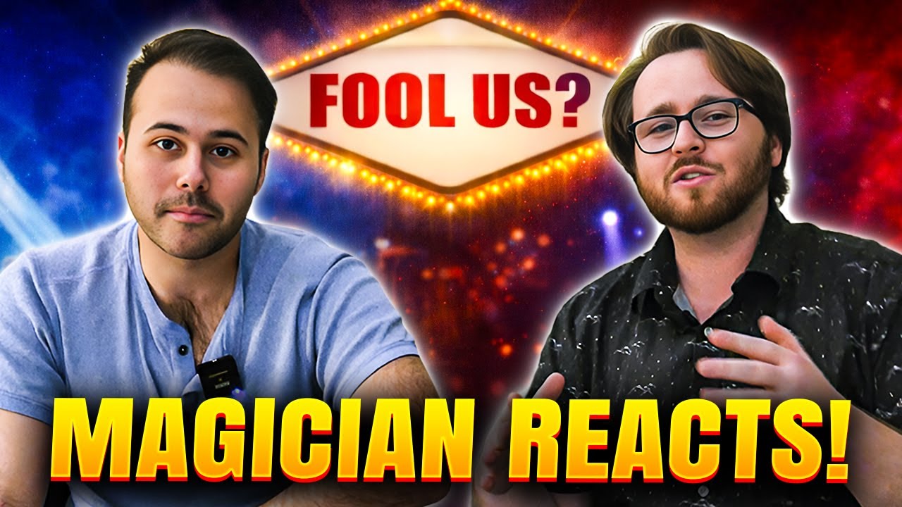 Magician Reacts to His Own Fool Us Performance