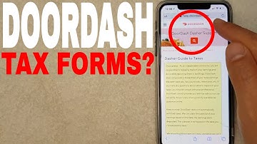 ✅  How To Get DoorDash Tax 1099 Forms 🔴