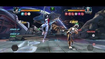 MCOC AW R4 Omega sentinel vs. R3 havok power snack 🥨