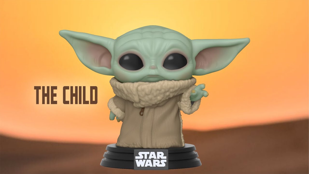 Обзор The Child (Baby Yoda) Funko Pop. The Mandalorian on Blurrg Deluxe