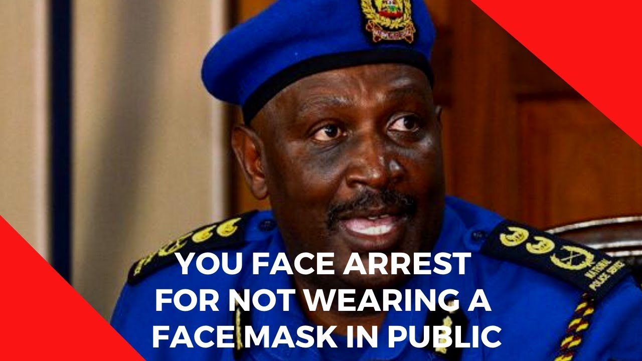 You face arrest for not wearing a face mask in public - YouTube