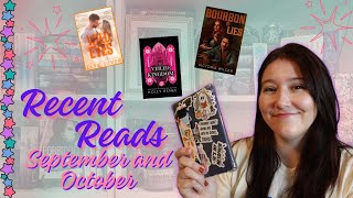 All the Books Ive Read Since My Last Video // recent reads: September and October