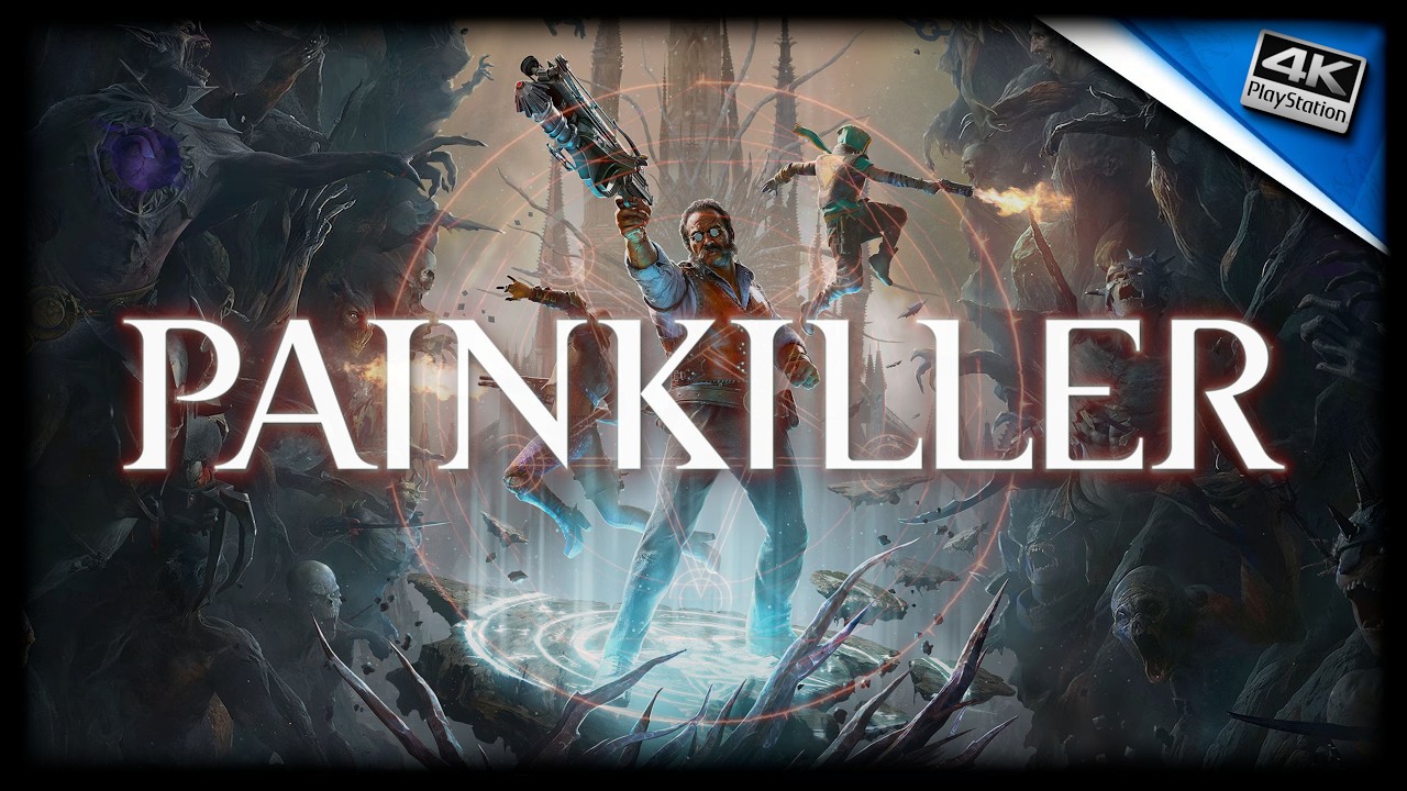 Jeu PAINKILLER PS5 - Version UK Neuve Sous Blister, Multilingue (FR/EN/DE/ES/IT/PT), Action Intense