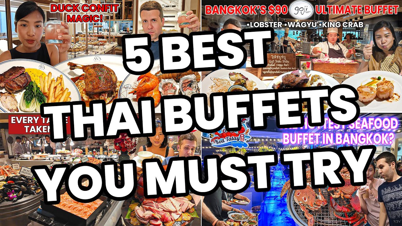 The 5 BEST Buffets in Bangkok RANKED!
