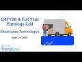 Shadowfax Technologies Earnings Call for Q4FY26 &amp; Full Year