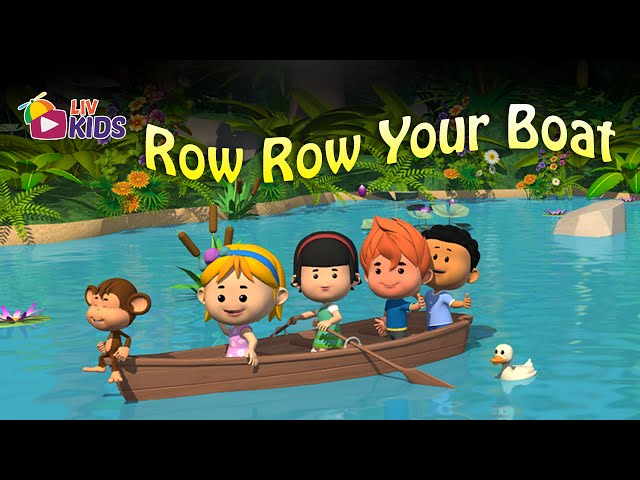 Row Row Row Your Boat + More Nursery Rhymes & Kids Songs