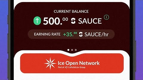 ICE OPEN NETWORK NEW AIRDROP | SAUCE TOKEN | LEGIT PROJECT