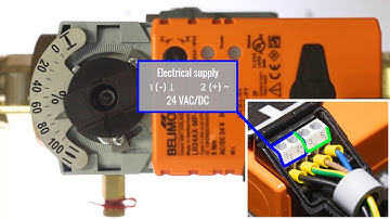 How to install proportional actuators on PICVs with DN 40-50 and flanged connections