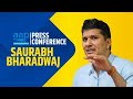 LIVE: AAP Leader Saurabh Bhardwaj Addresses PC | BJP | Election Commission | Rekha Gupta | Delhi