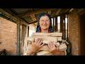 An Elderly Woman Cooking Homemade Food | Peaceful Rural Life in Eastern Europe
