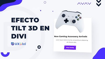 ✅ TUTORIAL DIVI: Tarjeta de producto con EFECTO TILT y 3D en Divi 🔥 + CCS [GRATIS]