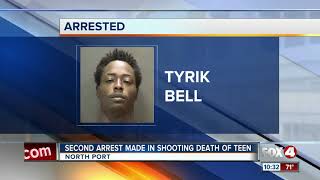 Second Arrest Made in Shooting Death of Teen