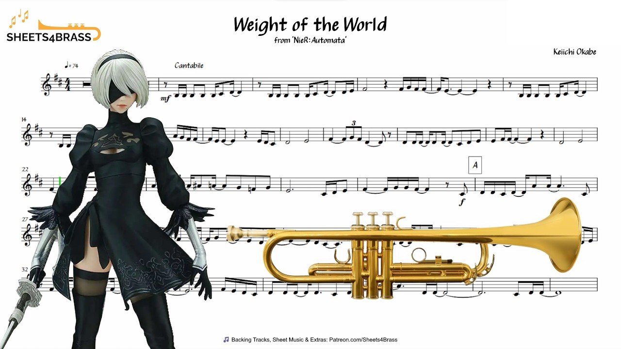 Weight of the World - Trumpet Solo | Sheet Music & Play Along
