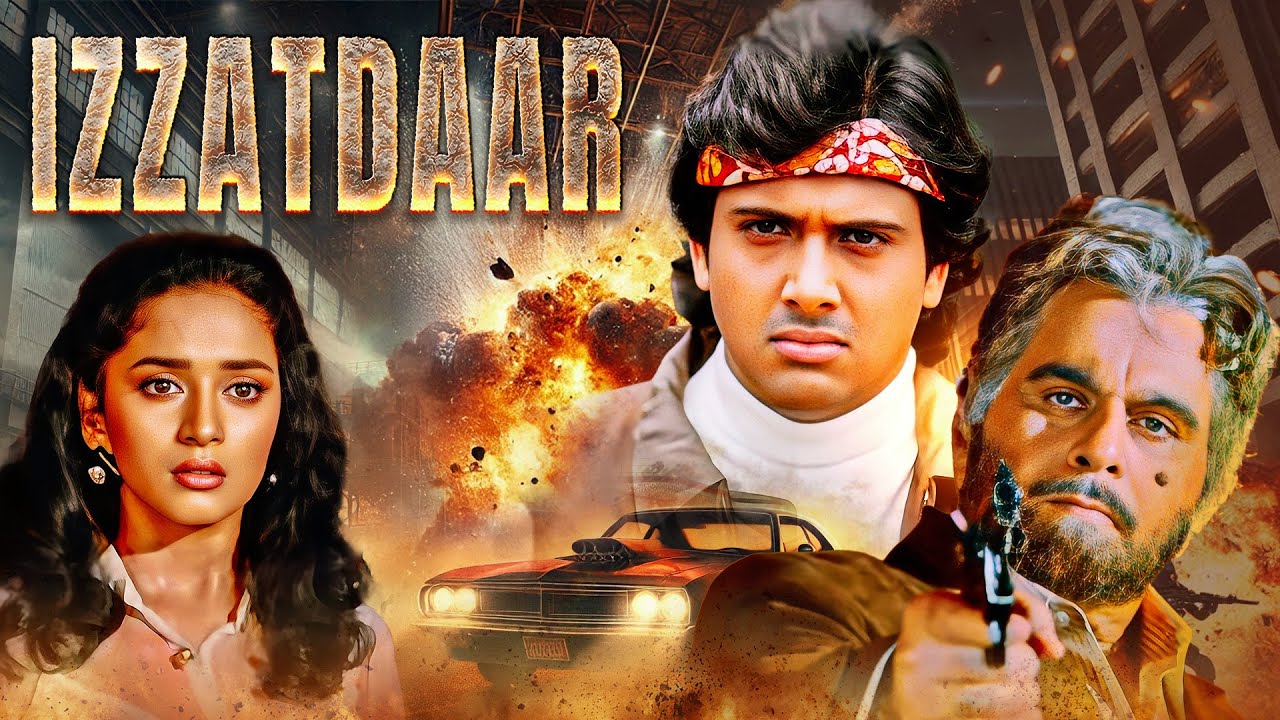 Izzatdaar (1990) | Full HD Movie | Dilip Kumar, Govinda, Madhuri Dixit | Bollywood Action Drama