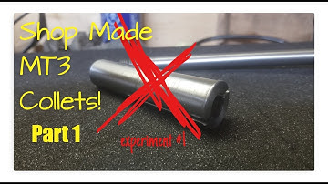 The Great Collet Experiment! Shop Made MT3 Collets Part 1