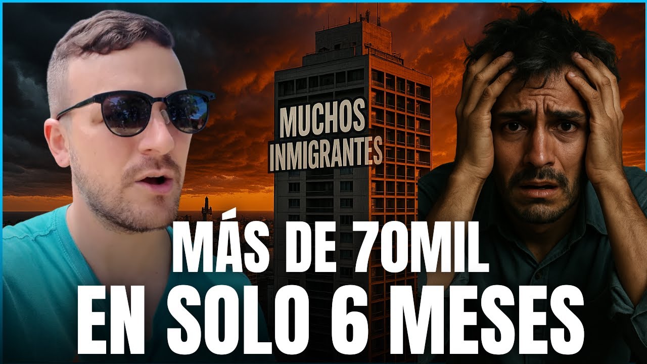 LO NUNCA VISTO EN URUGUAY: más de 70mil inmigrantes en 6 meses