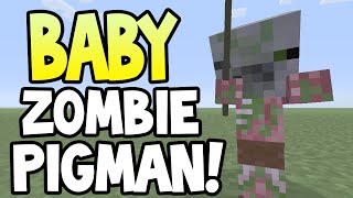 Minecraft Xbox360Ps3 - Tu19 Update - Baby Zombie Pigman - Gameplay