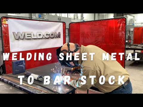 BEST Process to Weld 18 Gauge Sheet Metal to 2