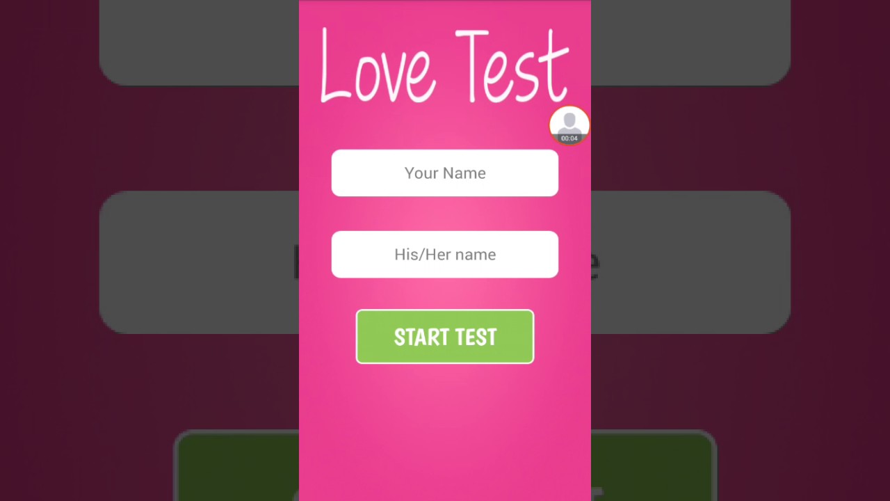Love test tikra nsmn