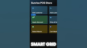 New #shopify POS Smart Grid Editor