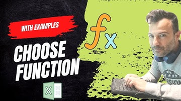 How to use the Excel CHOOSE Function | with EXAMPLES