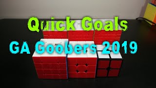 Quick Goals | GA Goobers 2019