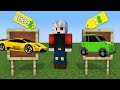 1$ ARABA VS 1000$ ARABA - Minecraft