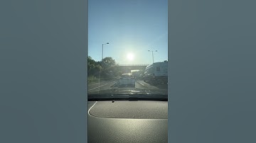 London Morning Commute: Traffic Jam on M4 Towards London