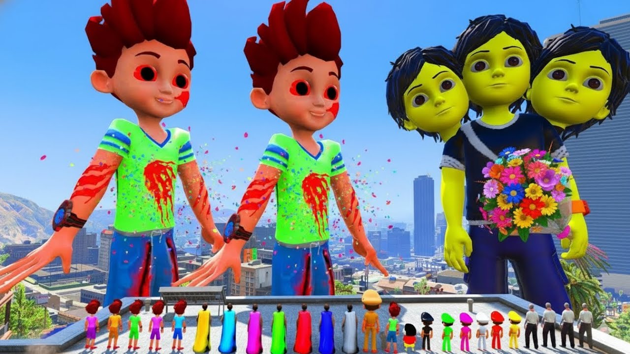 LITTLE SINGHAM WITH SHIVA KICKO SHINCHAN FOUND BIGGEST EVER KICKO IN GTA 5 #109