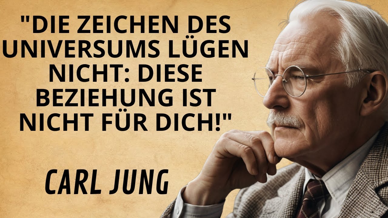 Wenn das UNIVERSUM NICHT WILL, dass du mit JEMANDEM zusammen bist, sieh, was passiert | Carl Jung
