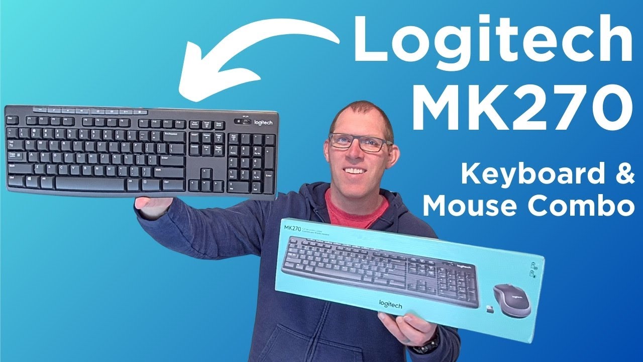 Logitech MK270 Keyboard and Mouse Combo