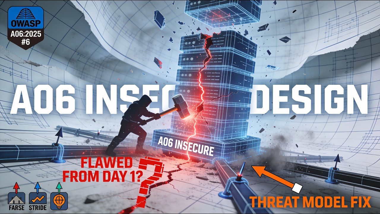 Insecure Design Explained: OWASP Top 10 2025 #6 Web Risk (Architecture ...