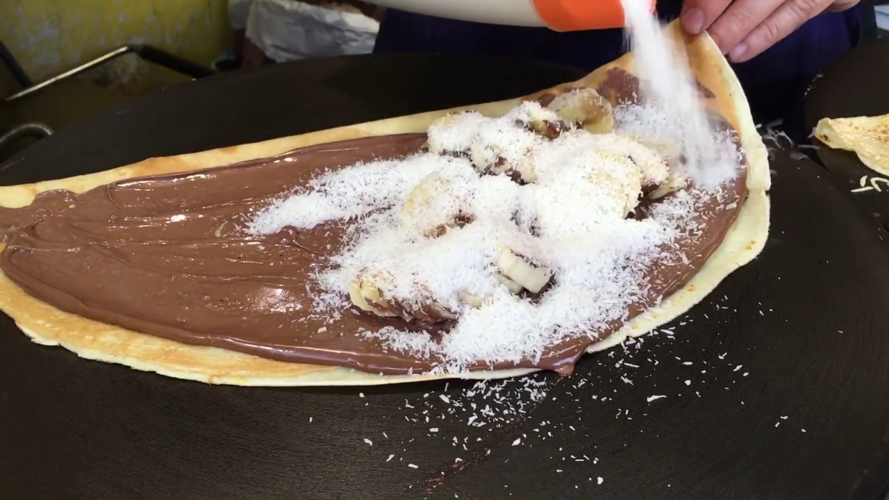 My All Time Favorite Crepe Is In Paris Nutella Bananas Coconut And Grand Marnier Youtube My All Time Favorite Crepe Is In Paris Nutella Bananas Coconut And Grand Marnier Youtube