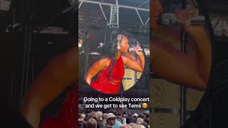 Tems Lit Up Wembley Tonight With A Stunning Performance At Coldplays Sold-Out Concert