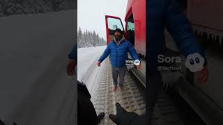 Rcmp Stops Indian Trucker Barefoot In The Snow