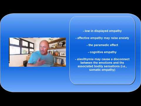 Alexithymia and the
