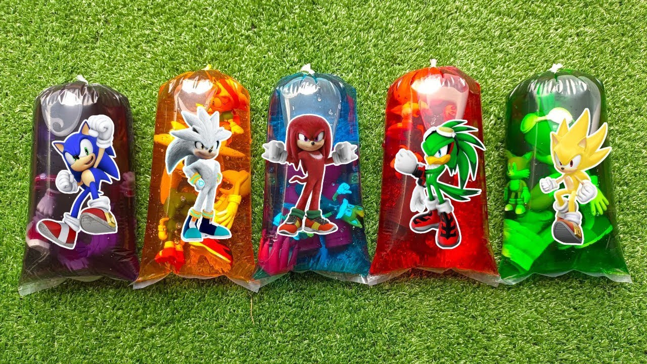 Соник и друзья / Распаковка фигурок / Соник Сильвер / Уэйрхог / Металлический Соник / Наклз / Суп...