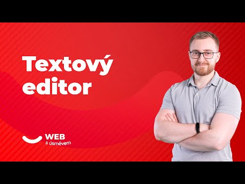 Video: Jak Vytvořit Textový Editor