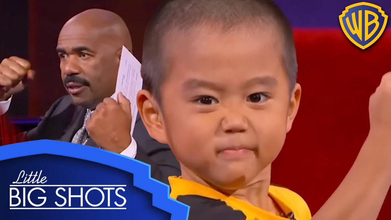 Steve Harvey Loses It Over Kid’s Mind-Blowing Bruce Lee Skills on 
