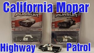 Unboxing 2 Greenlight Hot Pursuit California Highway Patrol Dodge Monaco's