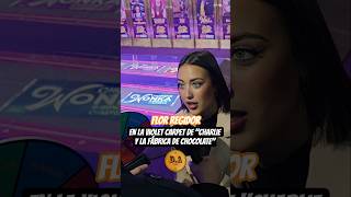 FLOR REGIDOR EN LA VIOLET CARPET DE "CHARLIE Y LA FÁBRICA DE CHOCOLATE" ! #florregidor #gh