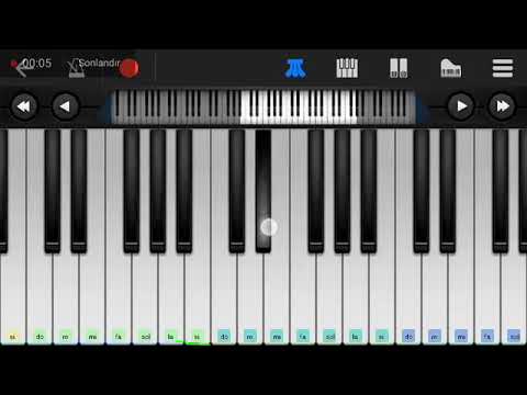 Murat Kekilli Bu Aksam Olurum Piano Version Easy Youtube