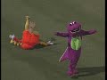 San Diego Chicken Barney dance off