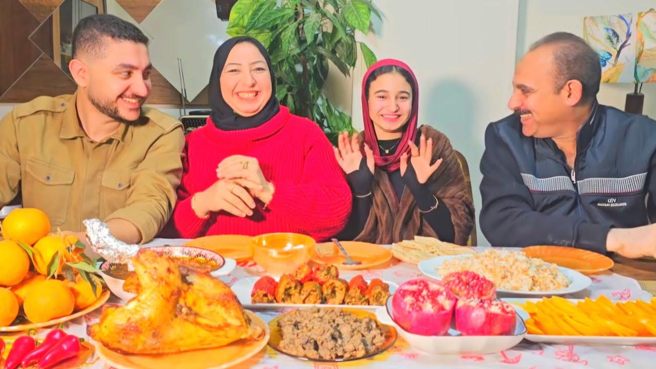 واخيرا تحدى  اختار اكلك قبل وقتك مع ابنى واختى وزوجى ومى /وللاسف ابراهيم عمل الدنيئه كالعاده😅