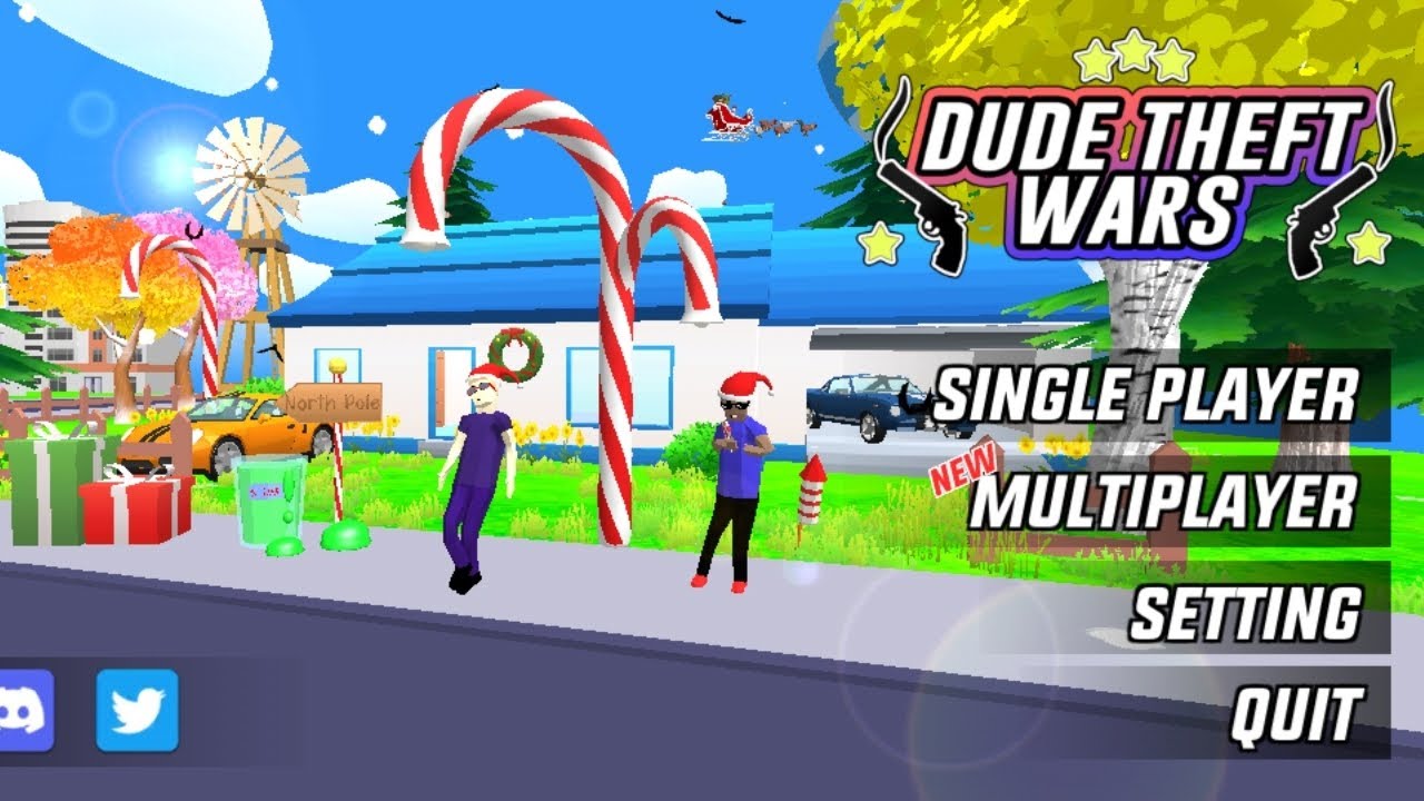 Dude Theft Wars Gameplay! (DTW)
