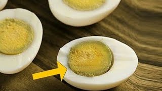 ماذا يعني اللون الأخضر حول صفار البيض؟