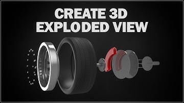 How to Create 3d Exploded View Animation | 3ds Max Tutorial