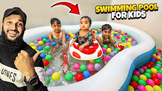 Swimming pools vlog 😍 Bachon k mazay agaye | Swimming Pool Party at Home 🌊